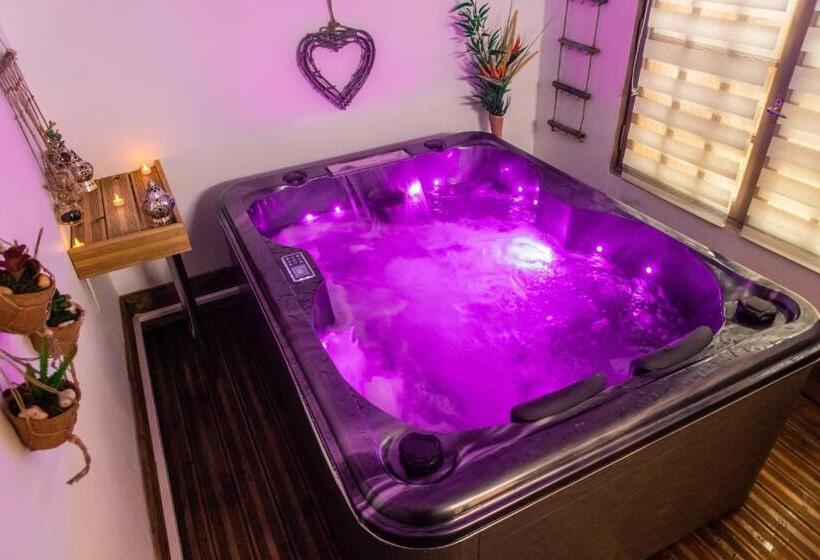 Люкс с Террасой, Aux 3 Nuances Suites Privatives & Spa