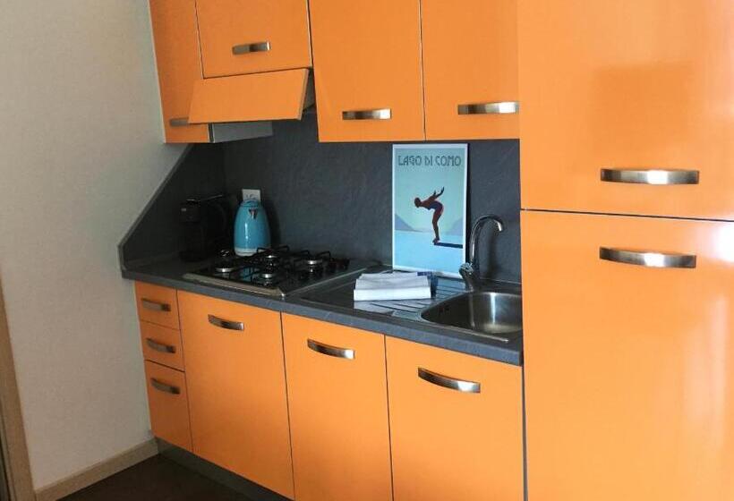 침실 1개 테라스 아파트, Residence Oleandro