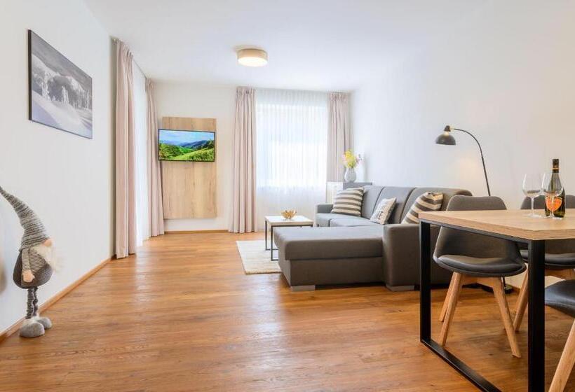 آپارتمان 1 خوابه با بالکن, Apartmány Resort Vrchlabí
