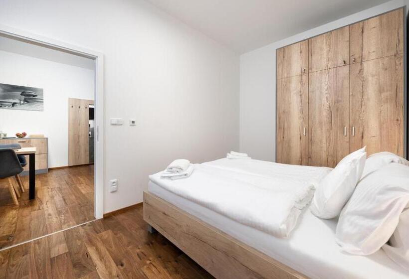 آپارتمان 1 خوابه همکف, Apartmány Resort Vrchlabí