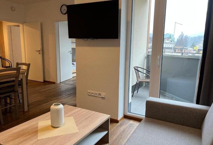 آپارتمان 2 خوابه, Apartmány Resort Vrchlabí