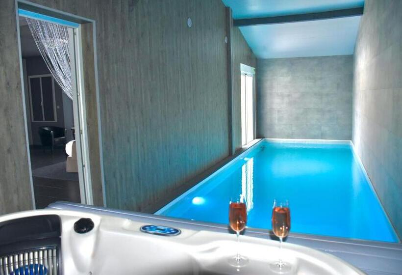 Номер Deluxe Кровать Кинг, Suite Avec Piscine Privée