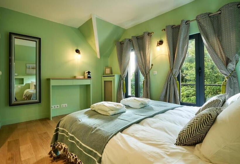 Номер Стандарт Совместная Ванная, La Villa Aubin Belle Demeure Avec Vue Sur Paris