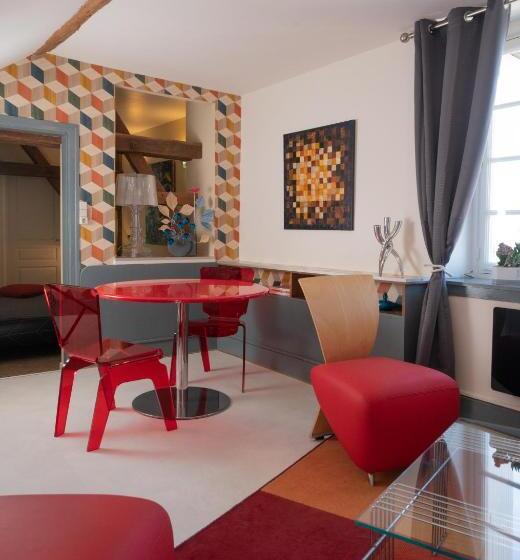 Standard room with outdoor bath, La Forge Du Roy