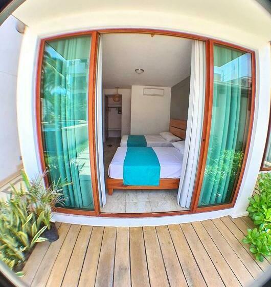 デラックスの４人部屋, Casa Shula, Acapulco