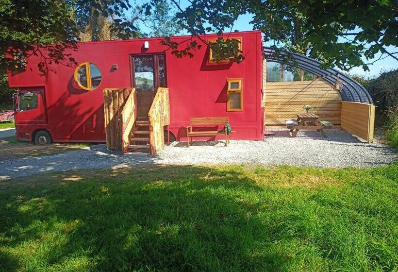 استودیو استاندارد با چشم‌انداز باغ, Glasson Glamping Farm