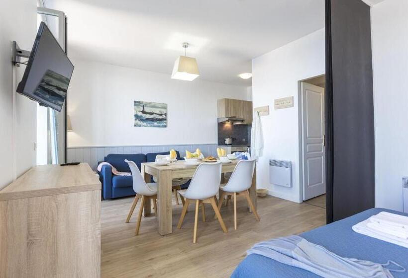 Апартаменты 1 Спальня, Residence Odalys Valentin Plage