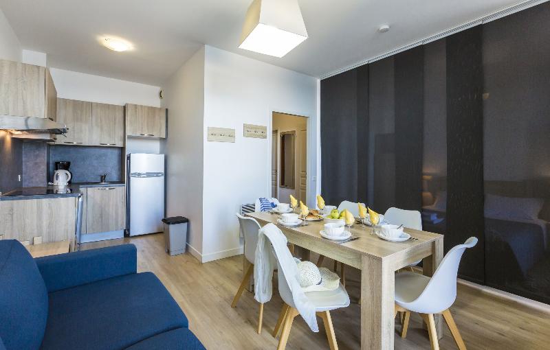 Апартаменты 1 Спальня, Residence Odalys Valentin Plage