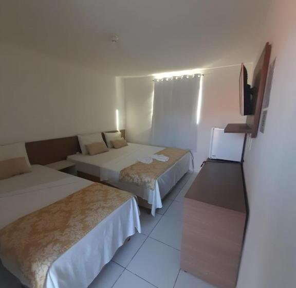 اتاق استاندارد سه نفره, Jampa Mar Pousada