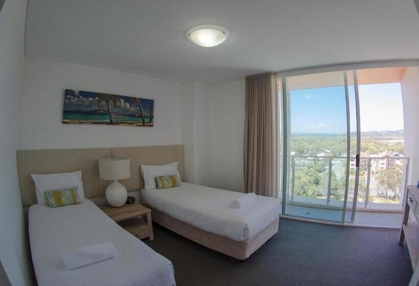 침실 3개 바다 전망 아파트, Kirra Surf Apartments