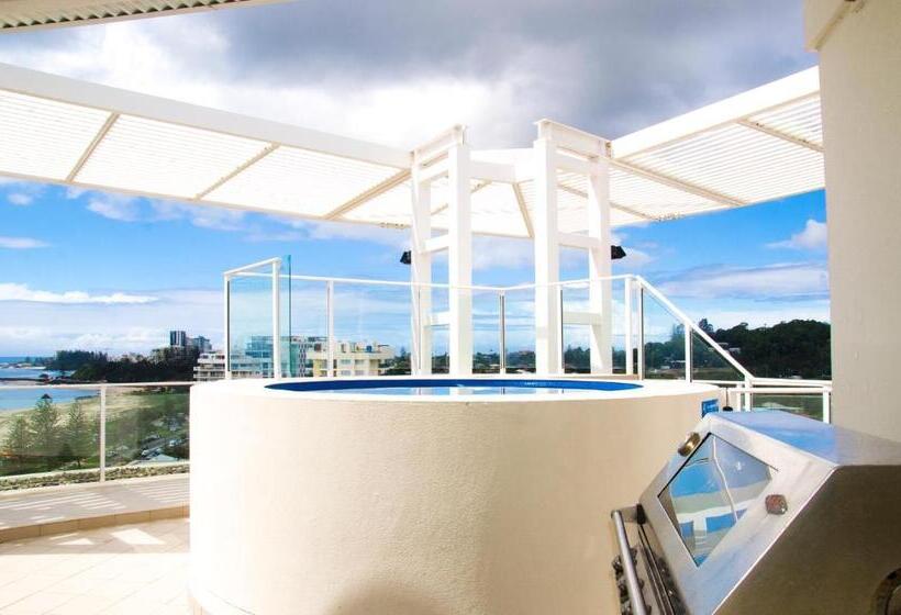 1침실 펜트하우스 아파트, Kirra Surf Apartments