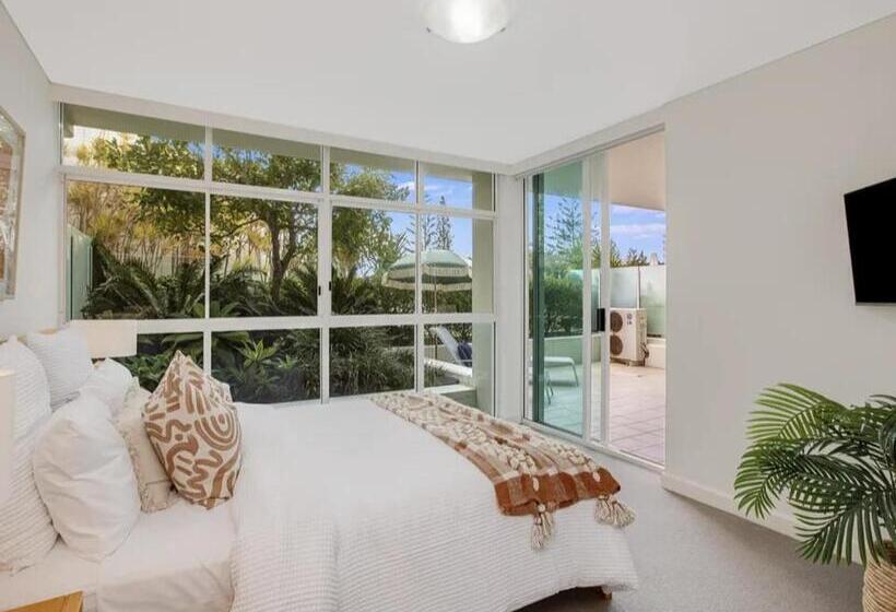 침실 2개 아파트, Kirra Surf Apartments