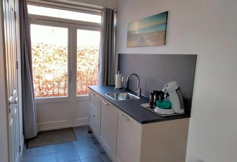غرفة قياسية مطلّة علي الحديقة, B&b Veers Buuten