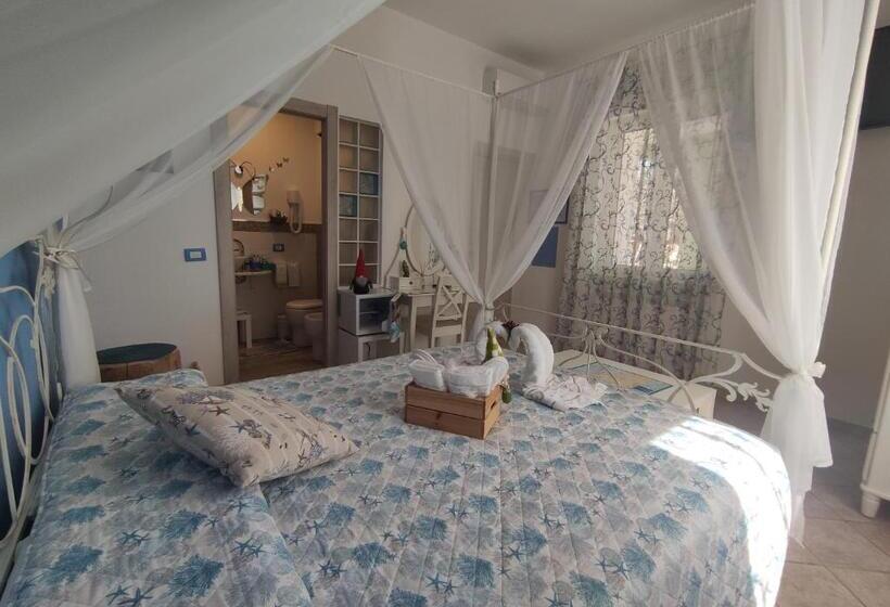 اتاق استاندارد با چشم‌انداز باغ, B&b Elfo Degli Ulivi