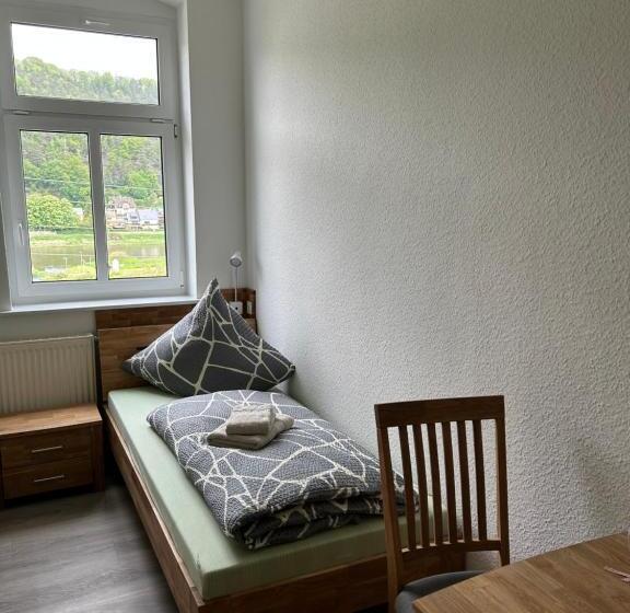 Номер Стандарт Совместная Ванная, Pension Hönel Hof Bad Schandau