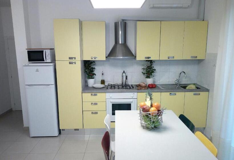 Апартаменты 1 Спальня Нижний Этаж, Residence Diffuso Arcobaleno