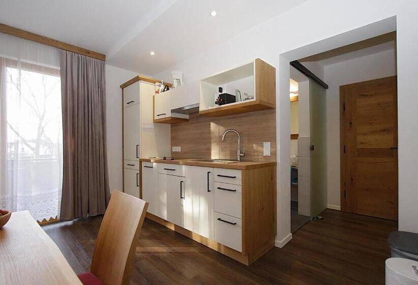 庭の見える１ベッドルームアパートメント, Gästehaus Steinerhof