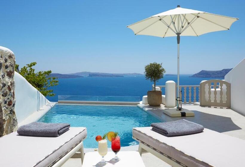 Люкс с Бассейном, Filotera Suites