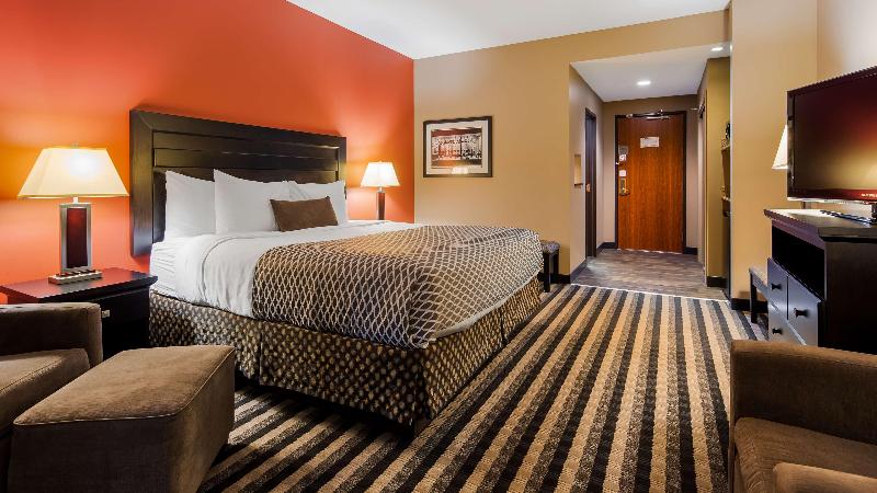 适合残疾人士使用的带超级大床的标准间, Best Western Blairmore