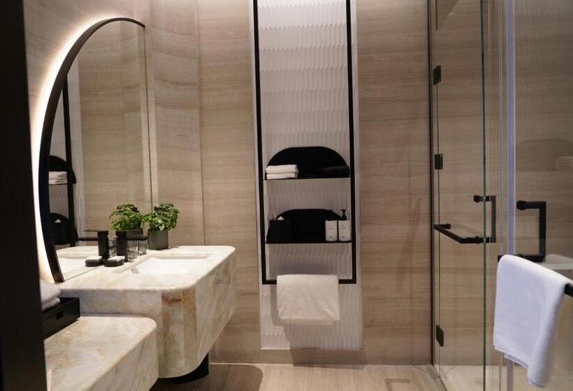 اتاق کلاسیک با تخت دونفره, Intercontinental Shanghai Harbour City, An Ihg