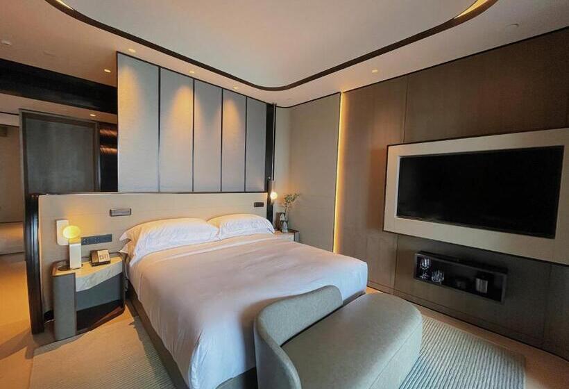اتاق کلاسیک با تخت دونفره, Intercontinental Shanghai Harbour City, An Ihg