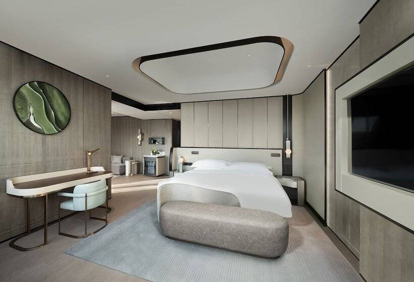 اتاق پریمیوم با بالکن, Intercontinental Shanghai Harbour City, An Ihg