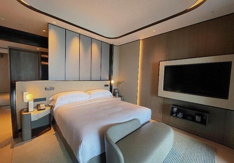 اتاق کلاسیک با تخت دونفره, Intercontinental Shanghai Harbour City, An Ihg
