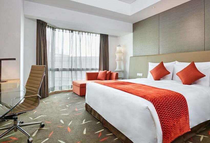 اتاق استاندارد با تخت دوبل, Crowne Plaza Zhongshan Wing On City, An Ihg