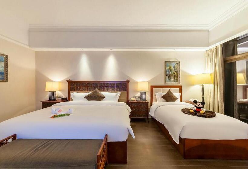 غرفة عائلية مطلّة علي البحر, Xiamen Royal Victoria
