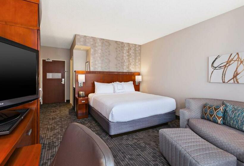 اتاق استاندارد با تخت بزرگ, Courtyard By Marriott Oklahoma City Downtown