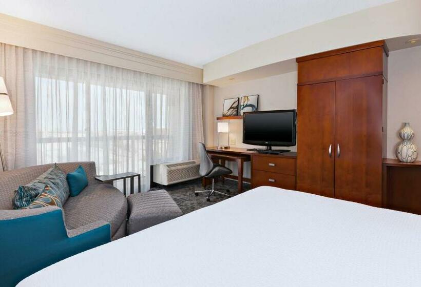اتاق استاندارد با تخت بزرگ, Courtyard By Marriott Oklahoma City Downtown