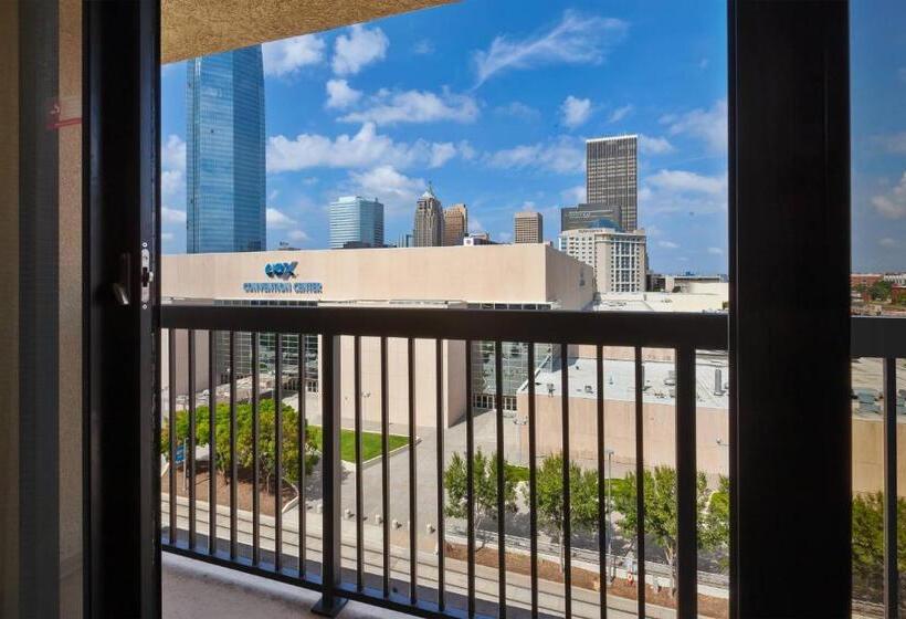 اتاق استاندارد با تخت بزرگ, Courtyard By Marriott Oklahoma City Downtown