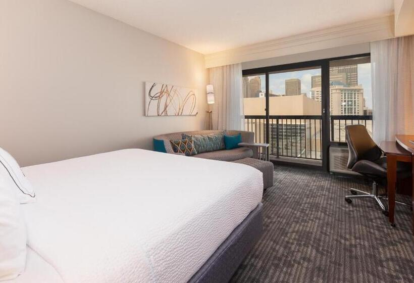 اتاق استاندارد با تخت بزرگ, Courtyard By Marriott Oklahoma City Downtown