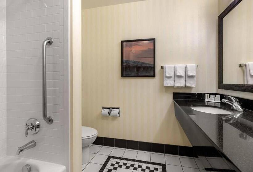 Junior Suite Łóżko King Size, Fairfield Inn & Suites By Marriott Rockford