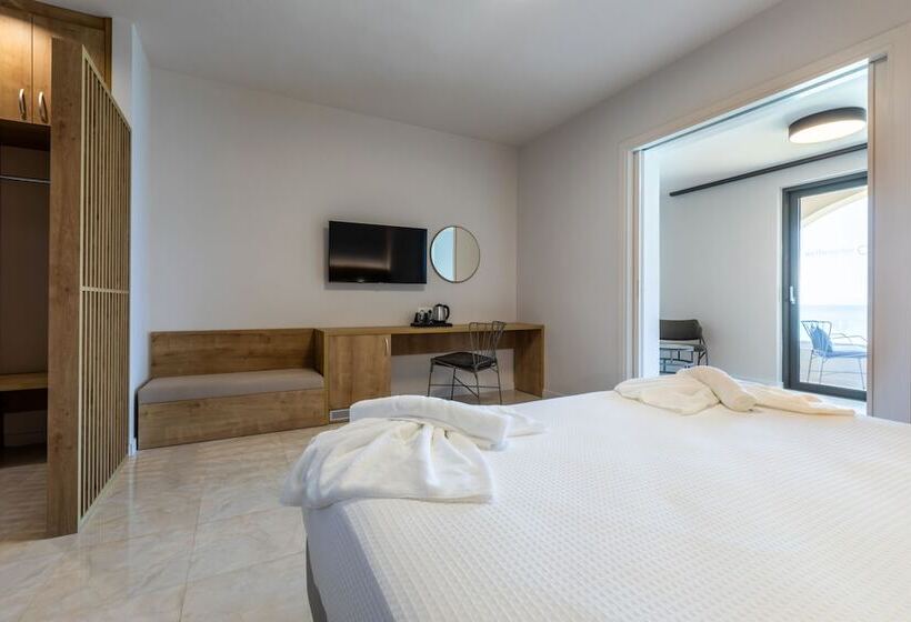 Pokój Rodzinny Widok Morze, White Olive Elite Rethymno