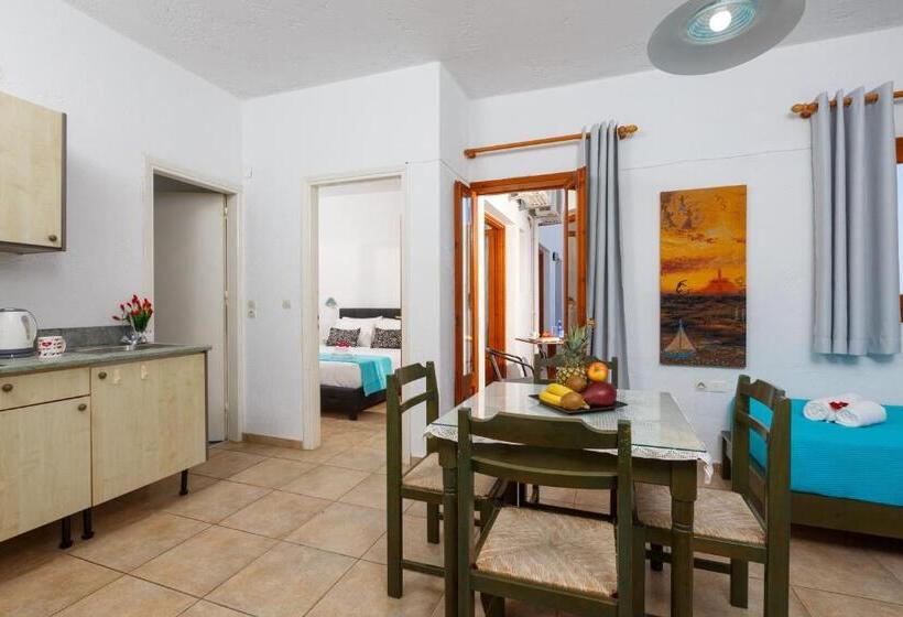 آپارتمان 1 خوابه با چشم‌انداز دریا, Romantica Hotel Apartments