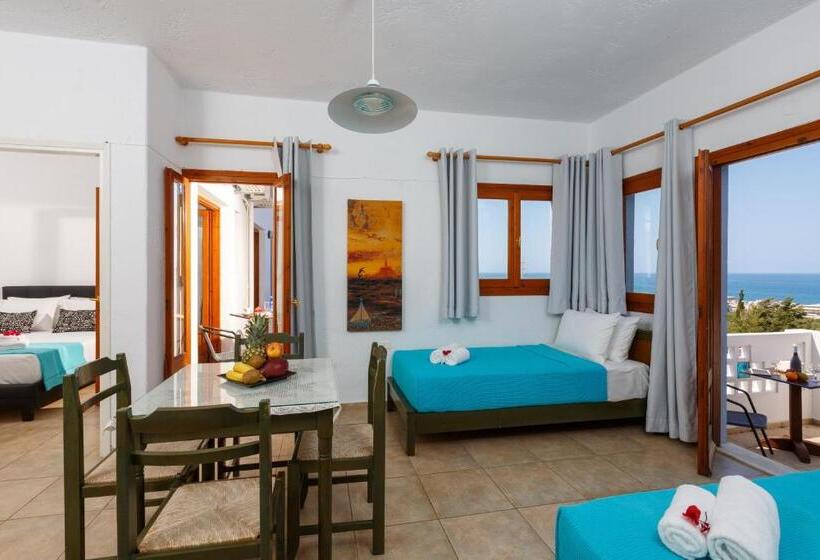 آپارتمان 1 خوابه با چشم‌انداز دریا, Romantica Hotel Apartments