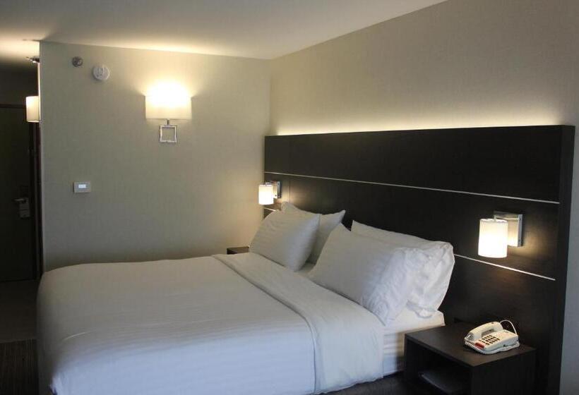 身障者適用キングサイズベッドルーム, Holiday Inn Express Corydon, An Ihg