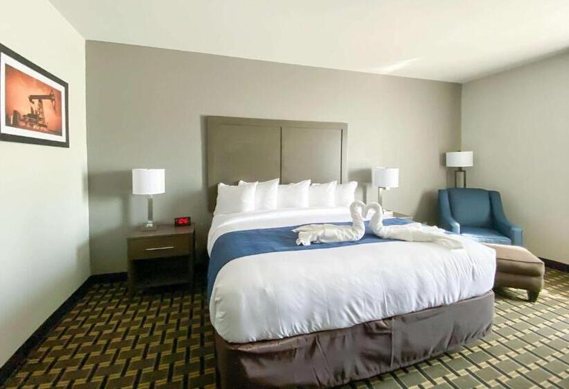 اتاق استاندارد با تخت بزرگ, Comfort Inn Owasso – Tulsa