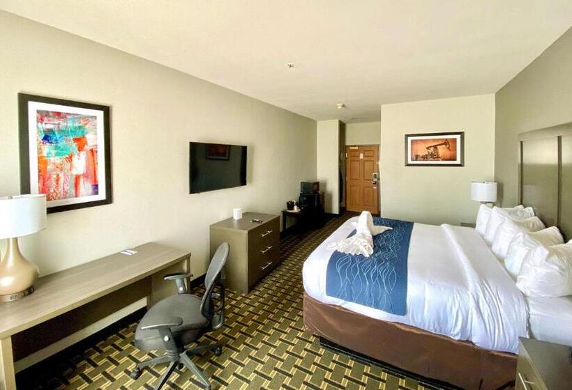 اتاق استاندارد با تخت بزرگ, Comfort Inn Owasso – Tulsa
