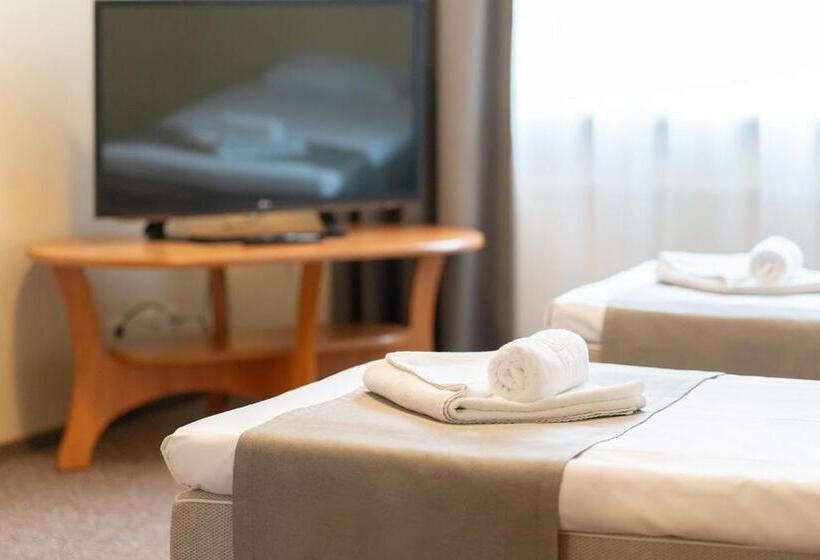 اتاق استاندارد چهار تخته, Aribė Hotel Klaipėda, Free Parking