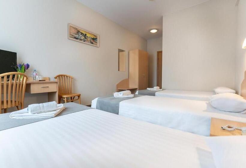 اتاق ساده سه‌ نفره, Aribė Hotel Klaipėda, Free Parking