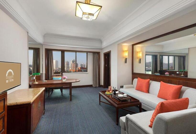 Suíte Deluxe, City Hotel Xiamen Free Welcome Fruits