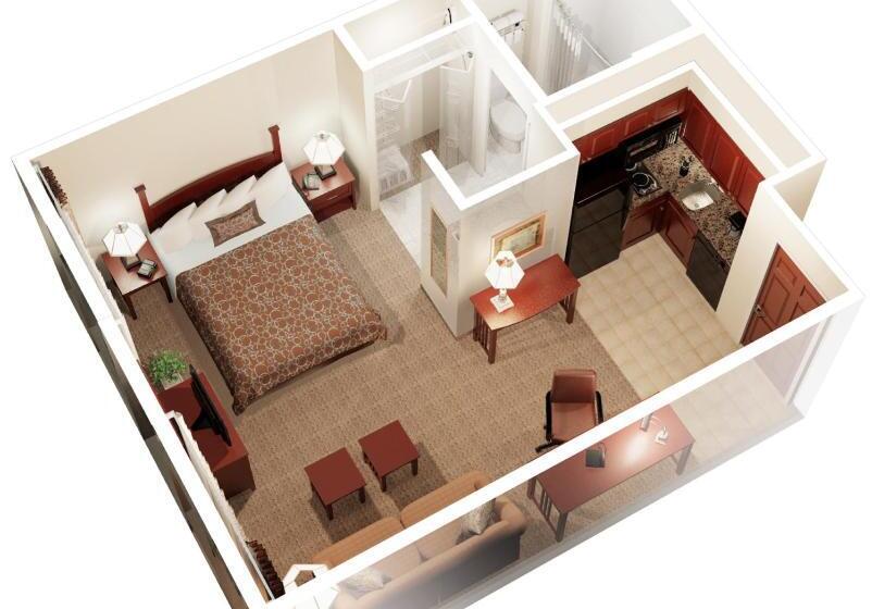 Студия Стандарт, Staybridge Suites Detroit Novi, An Ihg