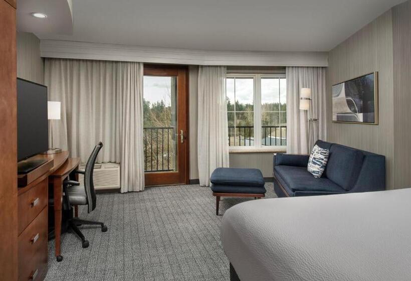 Стандартный Номер Кровать Кинг, Courtyard By Marriott Seattle Kirkland