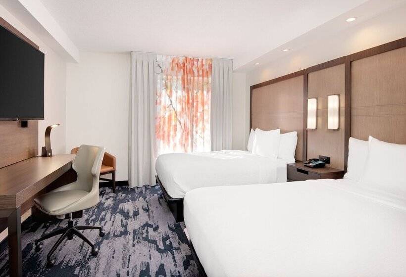 Номер Стандарт 2 Двуспальные Кровати, Fairfield Inn And Suites Wilson