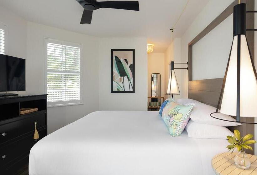 חדר סטנדרט עם מיטת קינג, Fitch Lodge   Key West Historic Inns