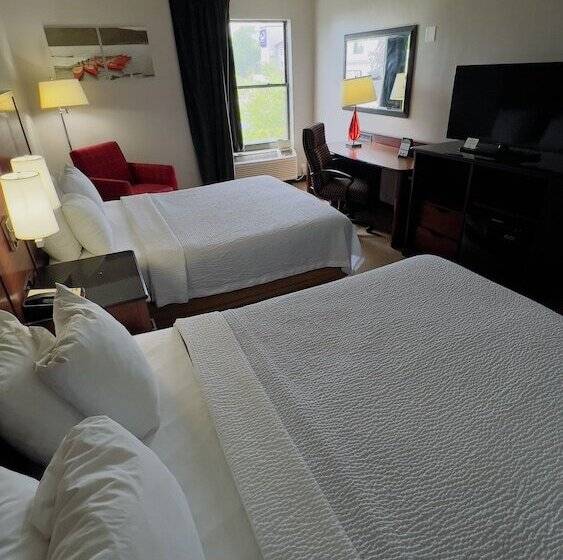 اتاق استاندارد با 2 تخت دوبل, Days Inn By Wyndham Lake Bluff/great Lakes Naval Base
