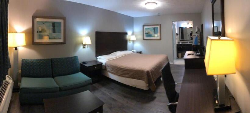 キングサイズベッドのスタンダードルーム, Deerfield Inn And Suites  Fairview
