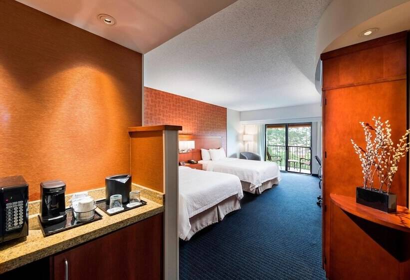 Номер Стандарт 2 Двуспальные Кровати, Courtyard By Marriott Atlanta Buford Mall Of Georgia